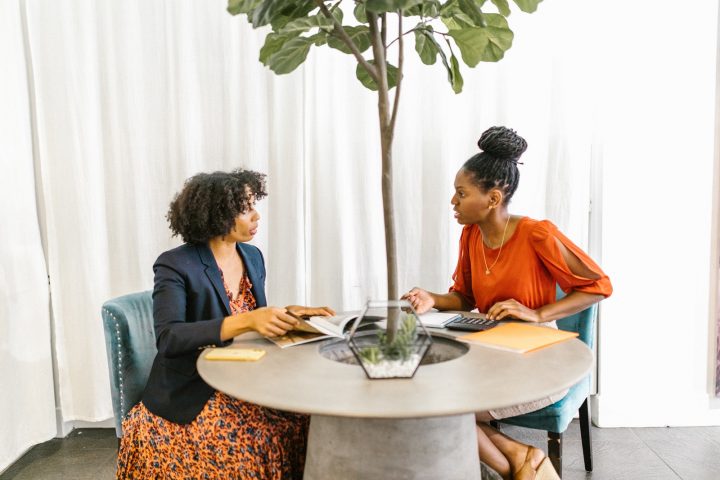 Photo by RODNAE Productions Women having a Discussion